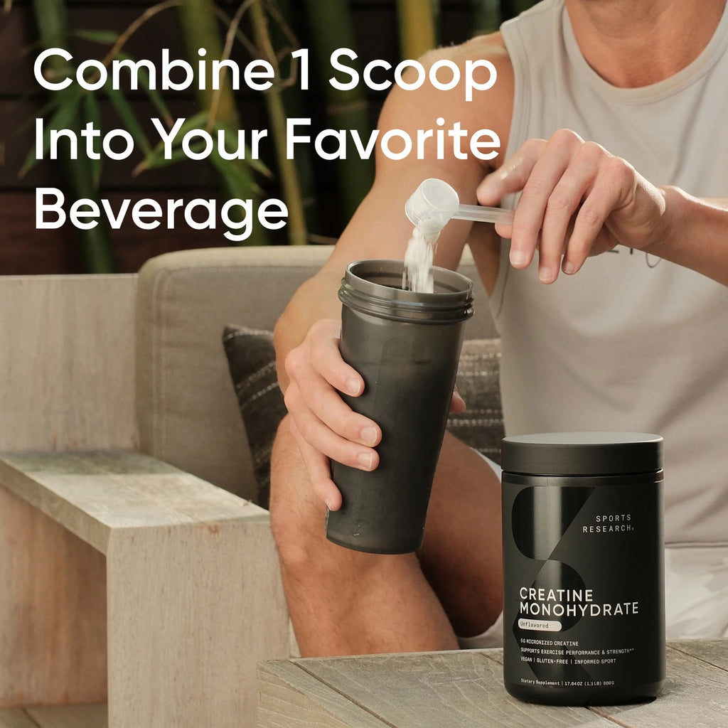 Creatine Monohydrate 5G Micronized Creatine 10.58Oz - 60 Serving